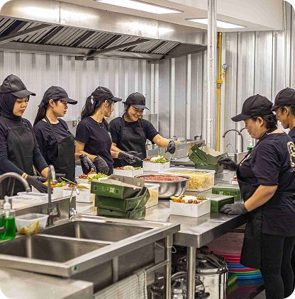 Proses produksi makanan Bengs Faeyza